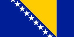 Bosnia & Herzegovina flag